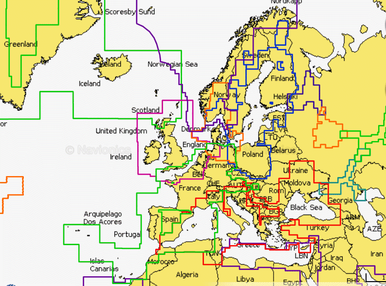 Карты волги navionics